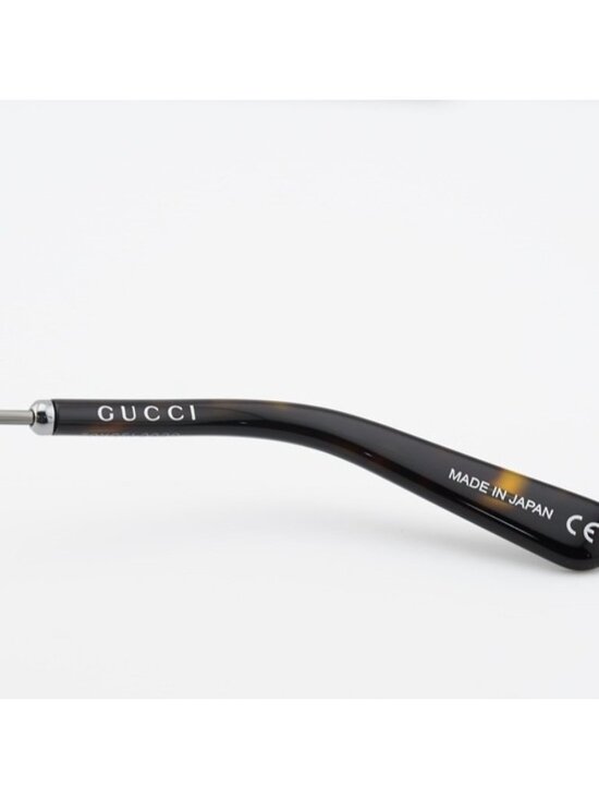 Gucci GG0591OJ 003 Eyeglasses Red / Silver 50mm Oval Frame main image 10